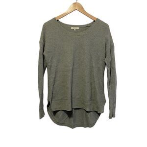 Madewell high low sweater